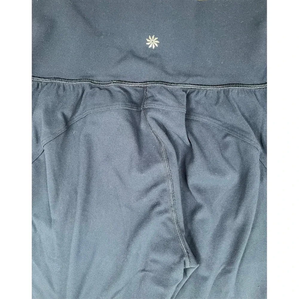 Athleta Women's Powervita Salutation Jogger Pants Elasic Waist Navy Blue Size XS - Picture 9 of 9